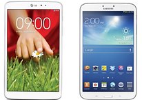 LG G Pad 8.3 vs Galaxy Tab 3 8.0