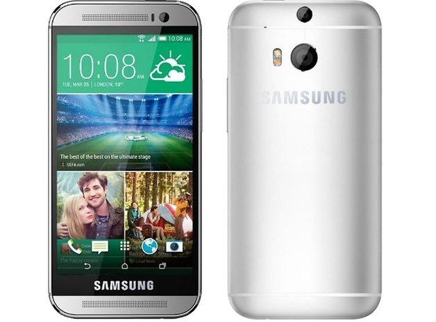 htcone m8 samsung logo