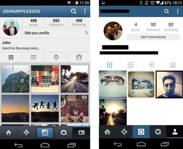 insta profile