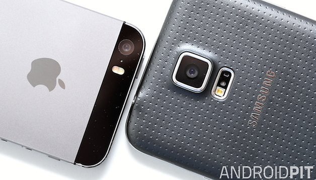 Apple Vs Samsung Altes Iphone 5s Schlagt Neues Galaxy S5