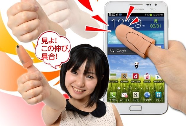 prosthetic smartphone thumb
