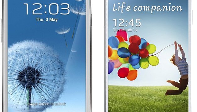 Galaxy S3 vs. Galaxy S4: Die Vorgängermodelle im Vergleich
