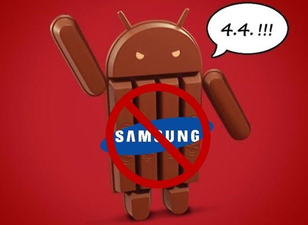 samsuing kitkat update no
