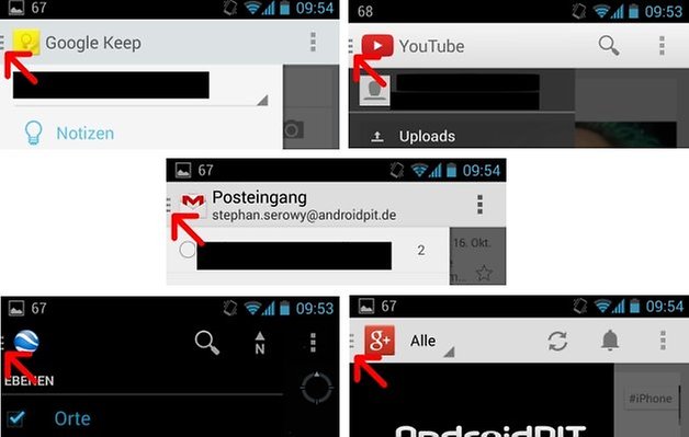side navi screens 3