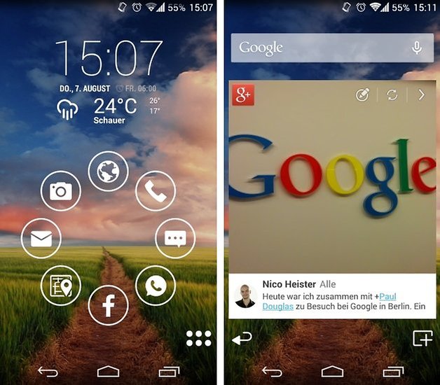 smart launcher base and pro
