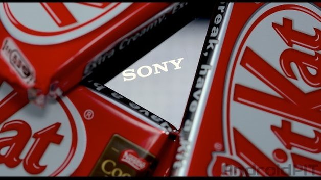 sony updates kitkat new format