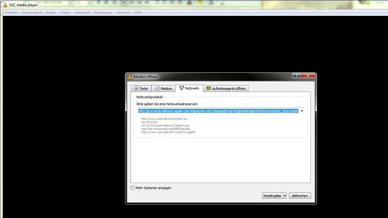 vlc pc open wwdc 2015 stream url de