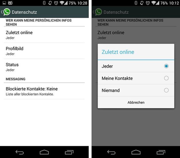 whatsapp privacy 2