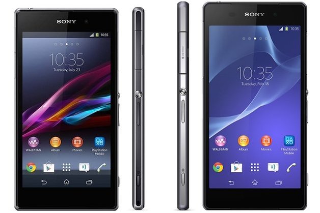 xperiaz fronts