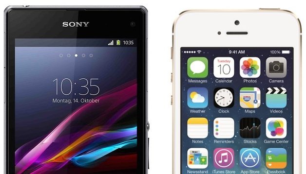 iPhone 5s und Xperia Z1 Compact: Kunstwerk vs. Arbeitstier