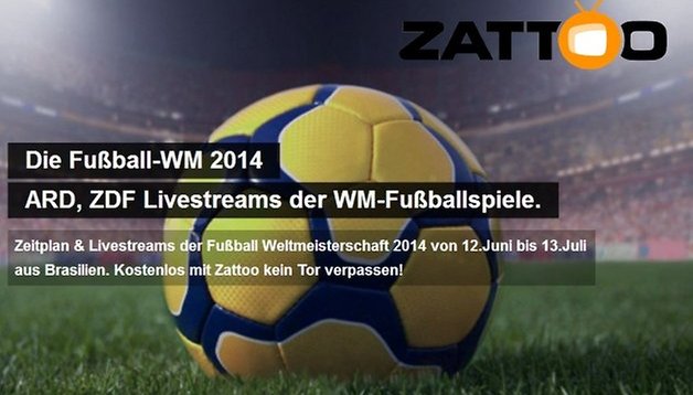Special für Schweizer - WM 2014: Alle Spiele überall live schauen und aufnehmen mit Zattoo