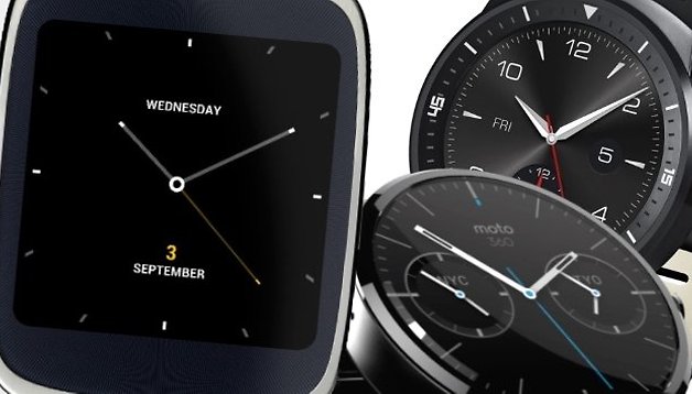 8 Steine, die der Android-Uhr im Weg liegen