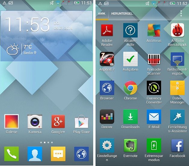 ALCATEl one touch idol x sc 1