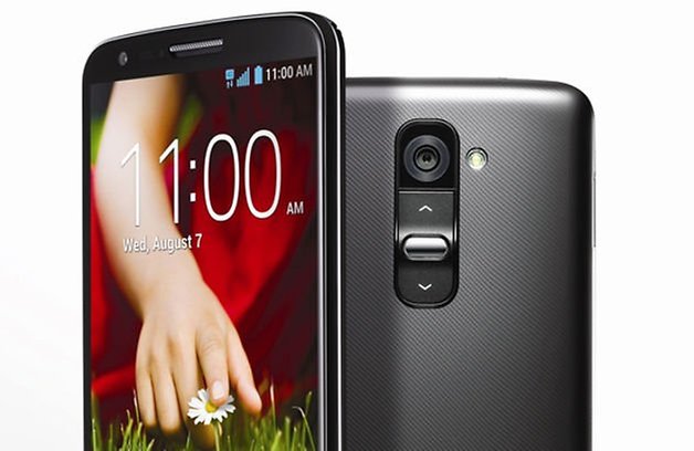 LG G2 press 1