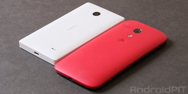 Moto G Nokia X 1