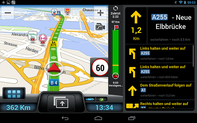 Navigation Split Tab DE small