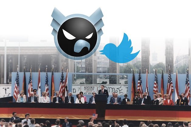 Reagan twitter falcon