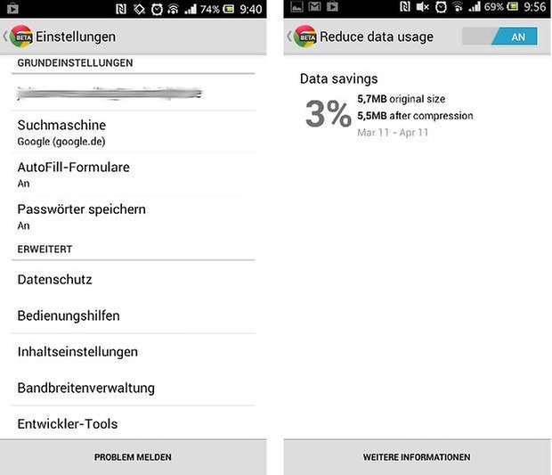 Screenshot chrome beta 27 2
