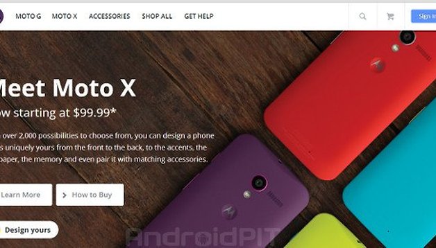 Moto G aparece no site da Motorola: será uma versão Google Edition do Moto X?