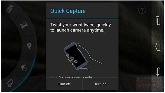 Camera stock Android Nexus 4 gravar videos