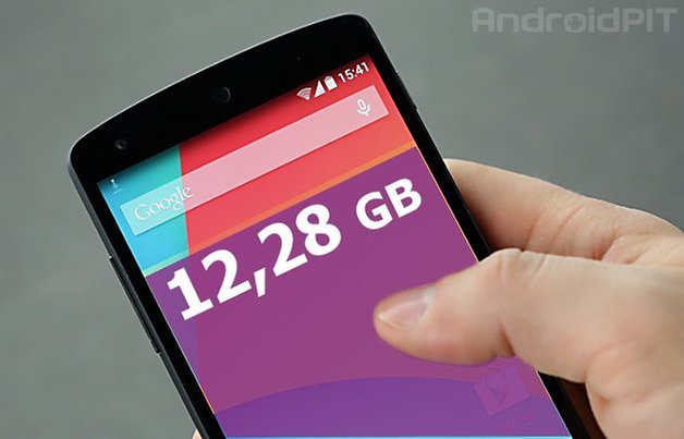 nexus 5 interner Speicher
