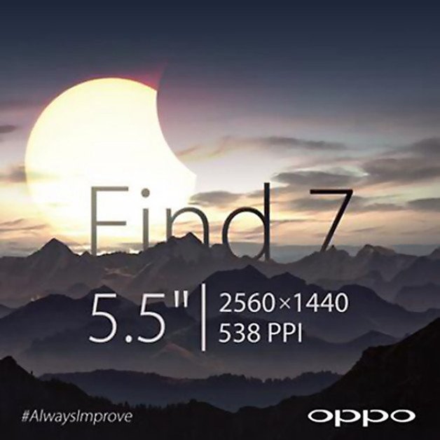 oppo find7 display 55