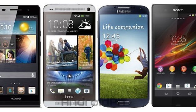 Ascend P6 vs. HTC One, Galaxy S4 und Xperia Z: Huaweis Kampfansage