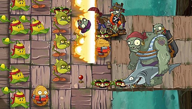 Plants vs Zombies 2 : mise à jour avec de nouveaux zombies et cartes !