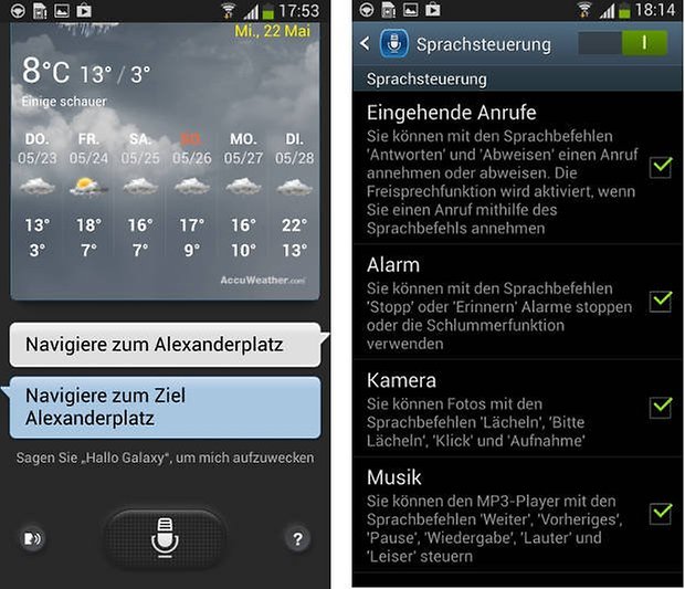 s3 update voice control s voice