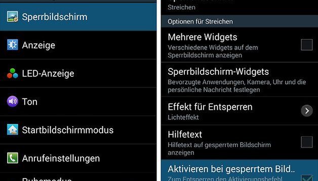 Galaxy S3 und S4: Mit Sprachbefehl Aktionen vom Lockscreen aus starten