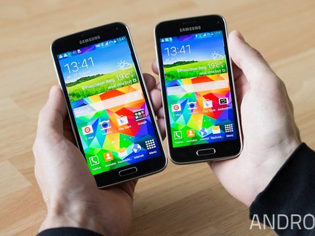 nadering Kapel Dij Samsung Galaxy S5 vs. S5 Mini: only a small difference | NextPit