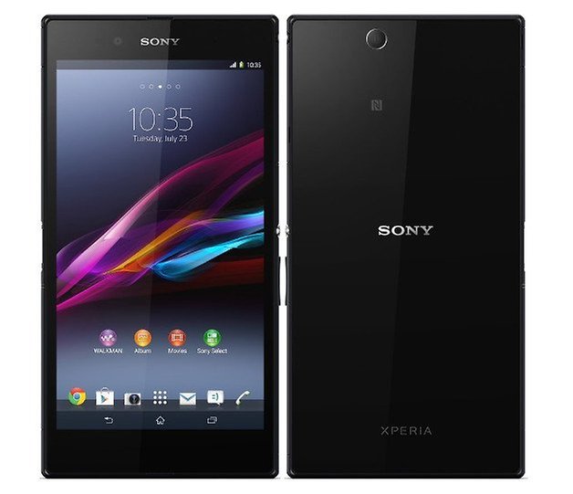 sonyxperiazultra frontback
