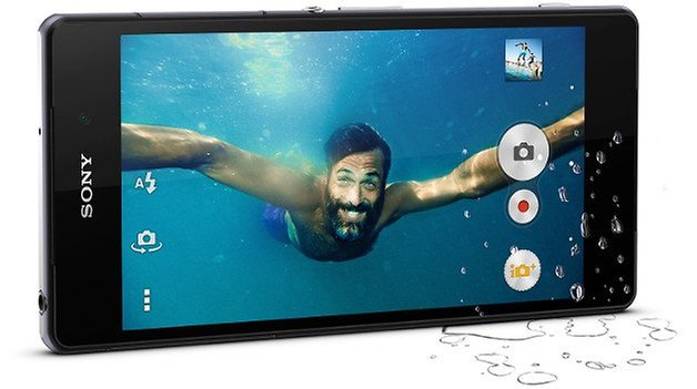 xperia z2 camera underwater