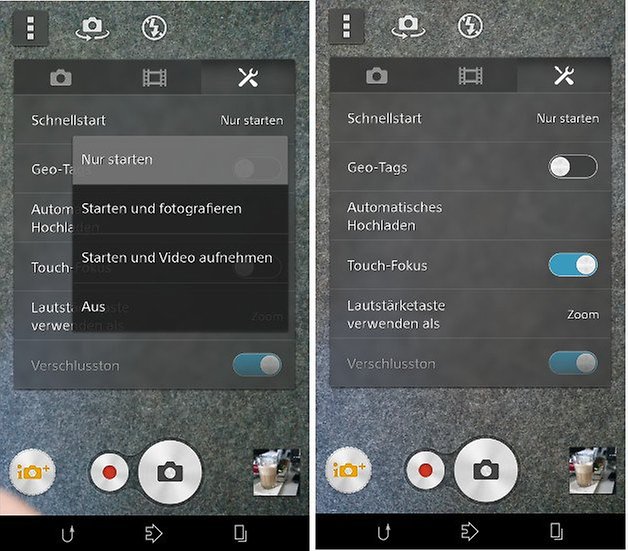 xperia z2 screenshot camera 3