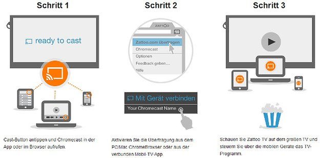 zattoo chromecast anleitung