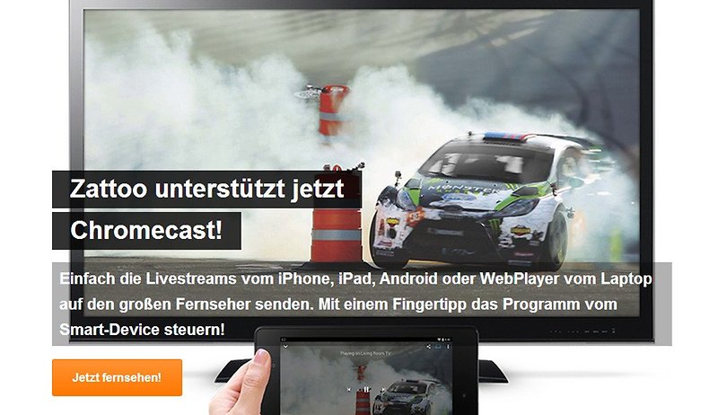 Zattoo Live TV jetzt auch mit Chromecast-Unterstützung: Ein perfektes Team