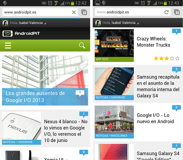 AndroidPIT diseno 2