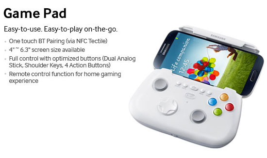 Gamepad Samsung Galaxy S4