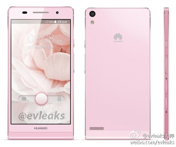 HuaweiAscendP6 pink