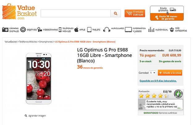 LG Optimus G Pro