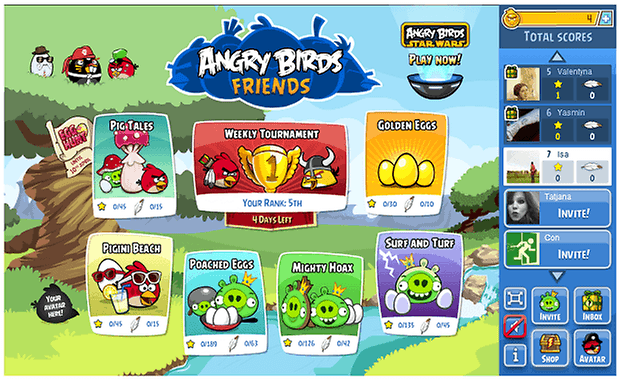 angry birds with friends november 27 2017 level 1