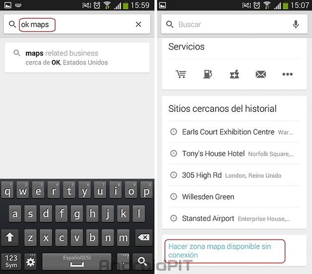 google maps sin internet 3