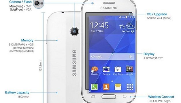 Galaxy Ace Style - Samsung lanza su gama baja con Android KitKat