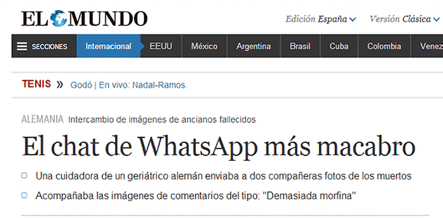 chat macabro whatsapp