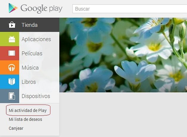 perfil play store