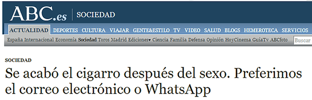 whatsapp cigarro