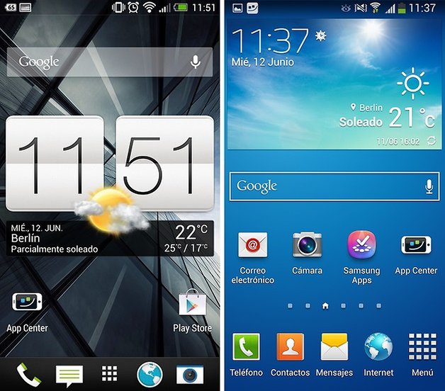 comparacion touchwiz sense1