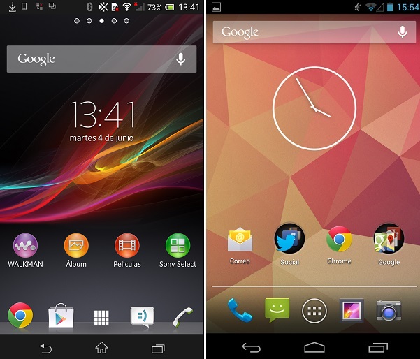 xperia nexus home