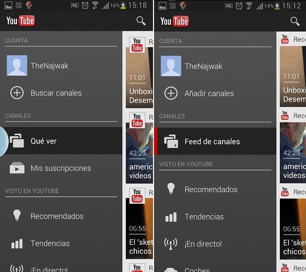 comparacionyoutube