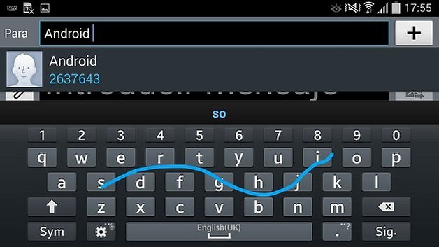 Galaxy s4 teclado